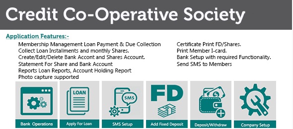 credit cooperative society software company in india